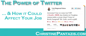 The Power of Twitter and How it Could Affect You Job http://www.christinepantazis.com/the-power-of-twitter-and-how-it-could-affect-your-job