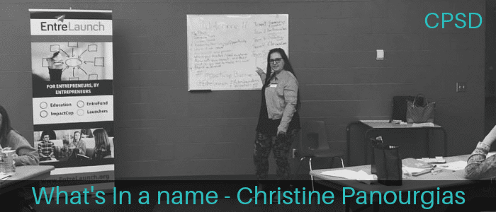 Wha'ts in a Name - Christine Panourgias